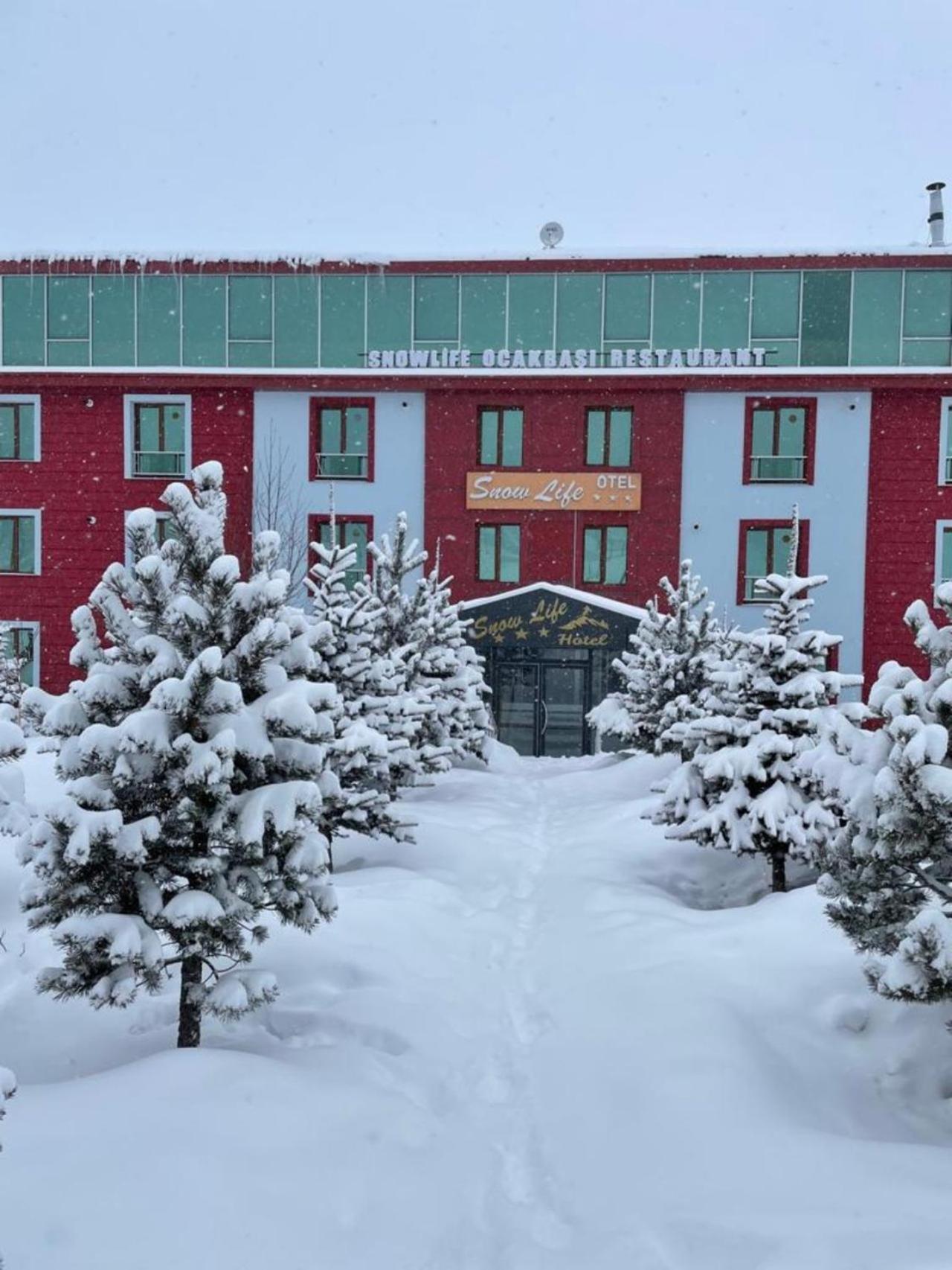 Snow Life Hotel Сарыкамыш Экстерьер фото